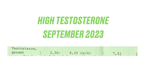 Dimi nach der Transformation - Bluttest-Ergebnisse